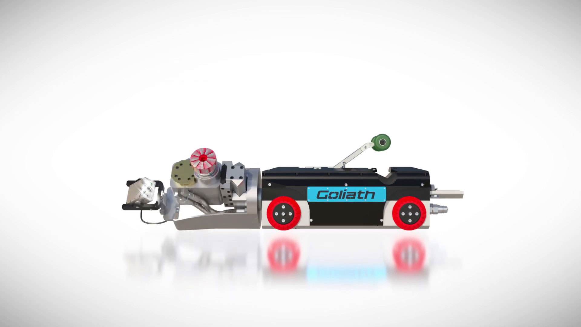 3D Animation - ProKASRO Hydraulikfräsroboter GOLIATH - in Kooperation mit Grüb & Martsch GbR