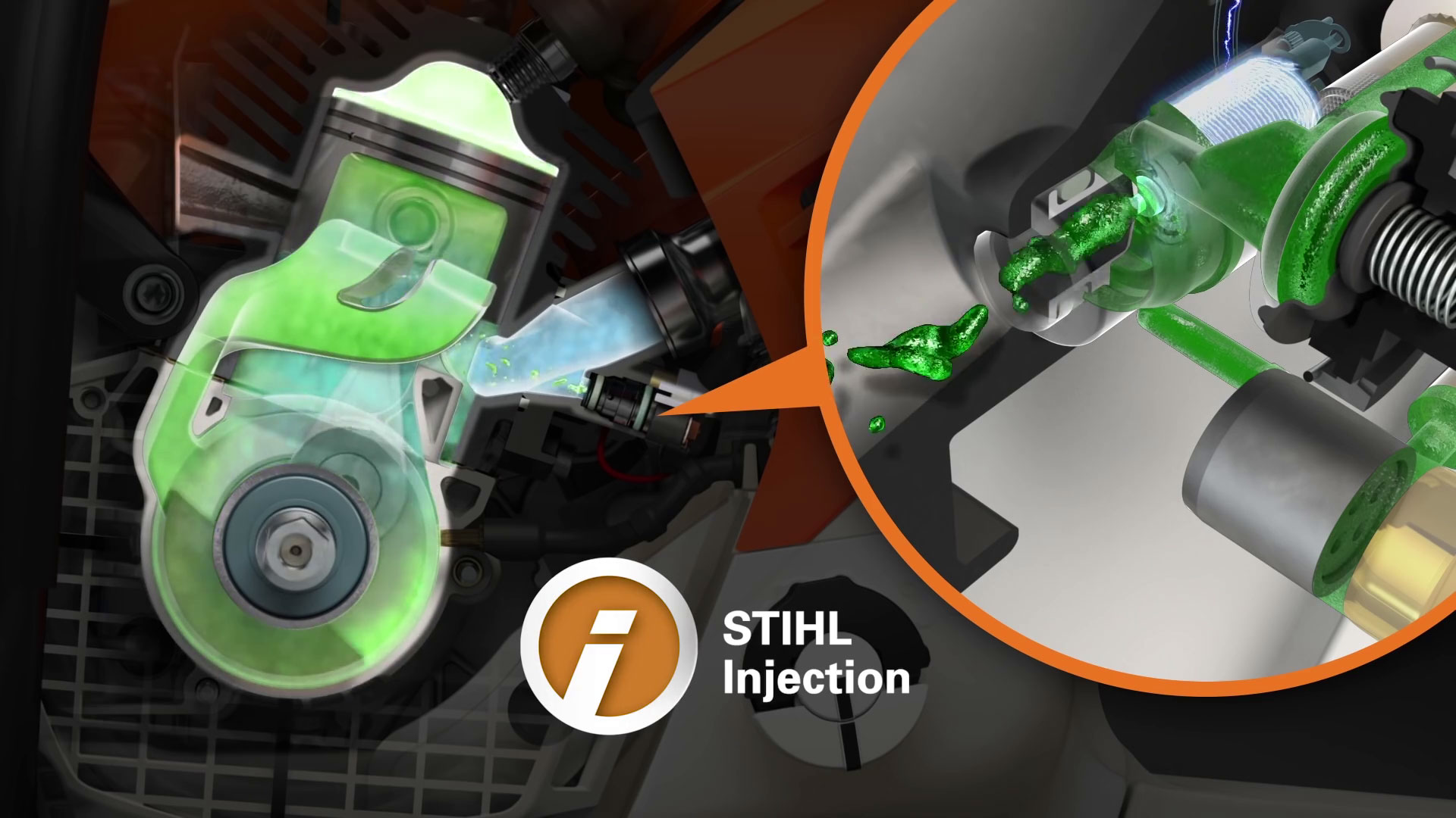 3D Animation - ANDREAS STIHL AG & Co. KG - The STIHL MS 500i is a true innovation: the world’s first chainsaw with electronically controlled fuel injection.